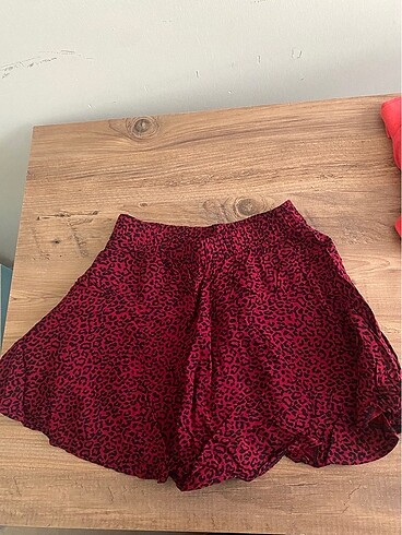 Zara Leopar şortlu etek