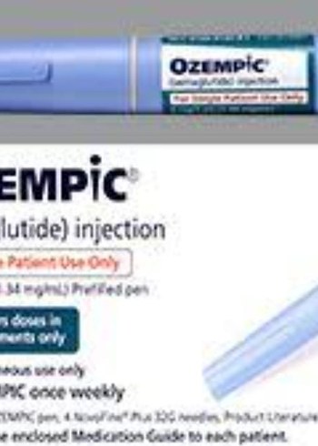 Turkuaz Desenli Semaglutid Enjeksiyon Kalemi - Görsel 3