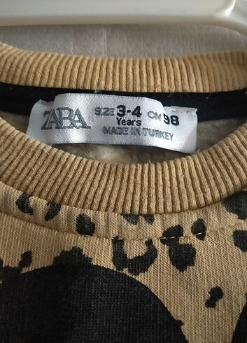 Zara Zara sweatshirt 3-4 yaş