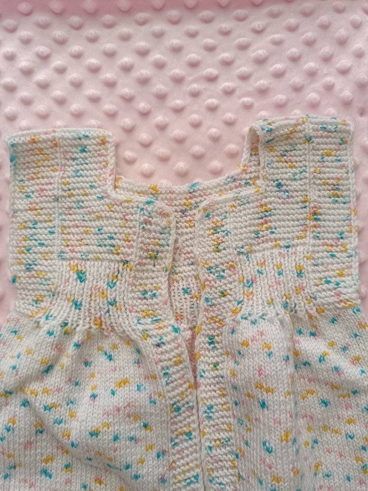 Kız çocuk örgü Yelek - Görsel 2