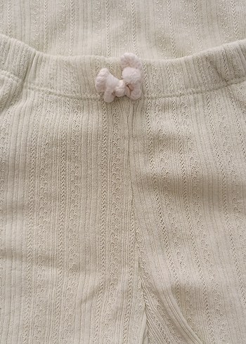 Fıstık yeşili, Örg Kısa Kollu Bebek  Takımı - Görsel 2