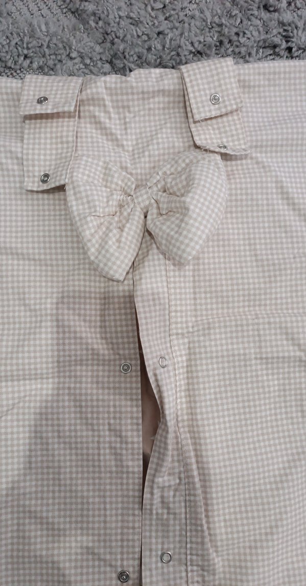 Bej Renkli puset örtüsü seti - Görsel 3