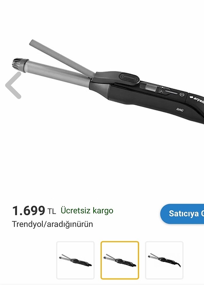 Arçelik saç maşası - Görsel 2