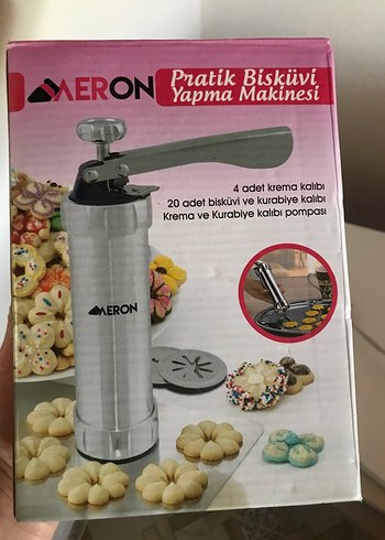 Saeron Pratik Bisküvi Yapma Makinesi