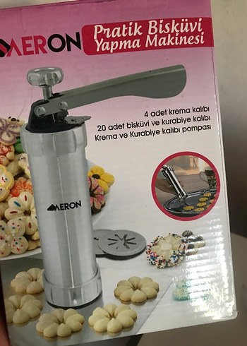  Beden Saeron Pratik Bisküvi Yapma Makinesi