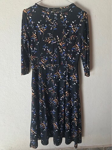 Midi boy yarım kol elbise - Görsel 4