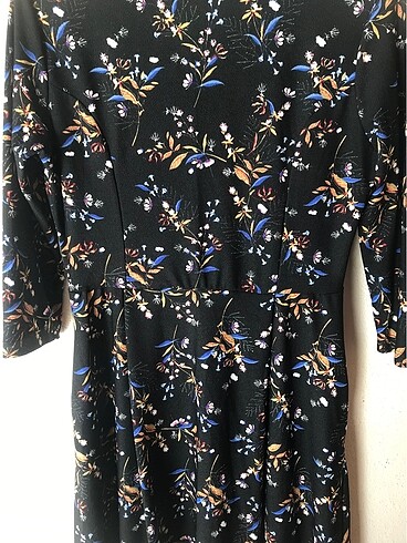 Midi boy yarım kol elbise - Görsel 2