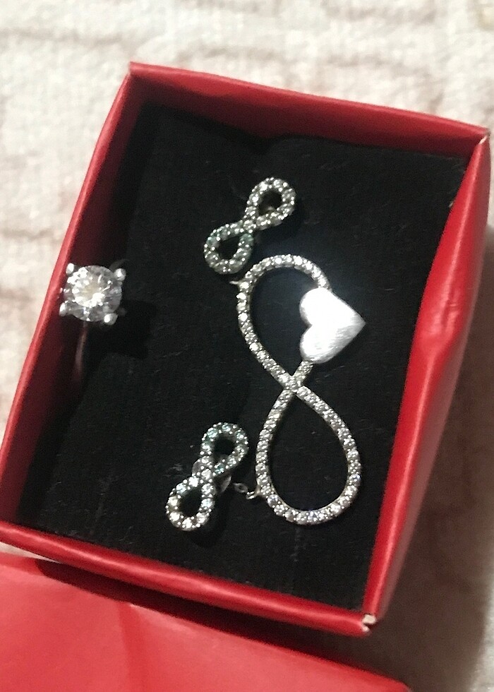 925 Gümüş Seti - Görsel 4