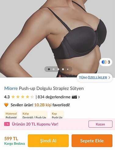 miorre marka sütyen çanta