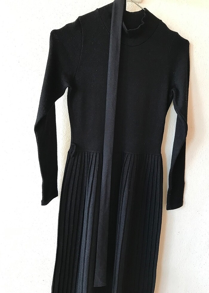 Kışlık triko elbise - Görsel 4