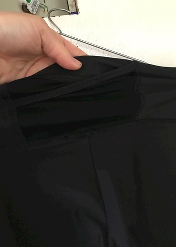 Kadın Nakışlı Siyah Bohem Bluz ve Lcw Tayt - Görsel 6