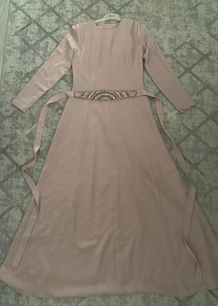 tesettür abiye elbise - Görsel 4