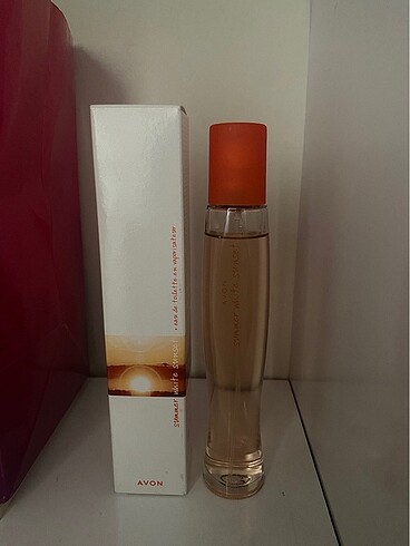 Avon summer white sunset