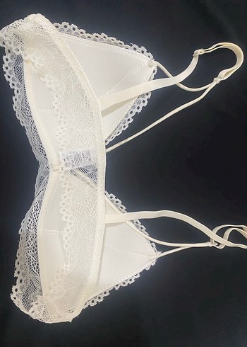 Beyaz Dantel Bohem Bralet - Görsel 3