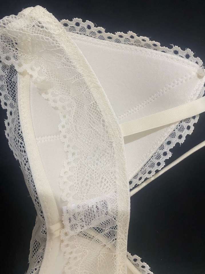 Beyaz Dantel Bohem Bralet - Görsel 5