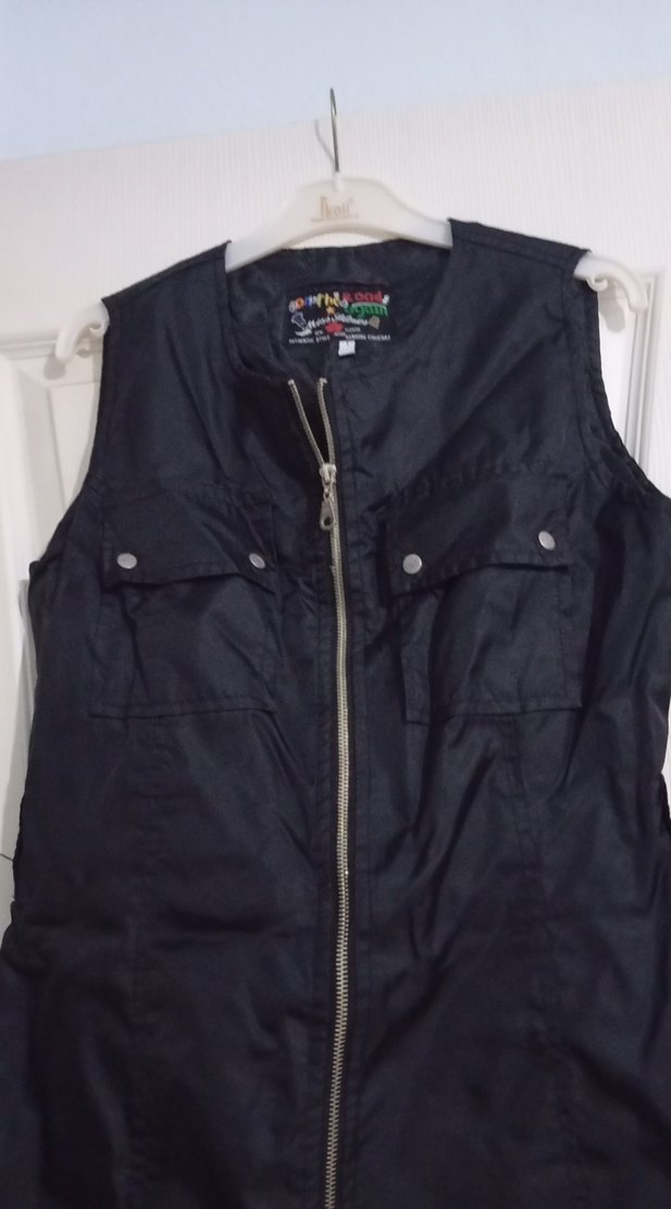 siyah yelek - Görsel 2