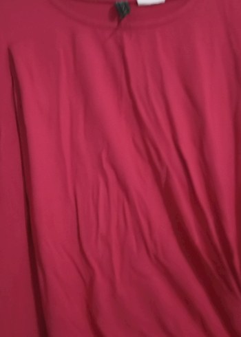 Bordo Uzun Kollu Hemşire Elbisesi - Görsel 3