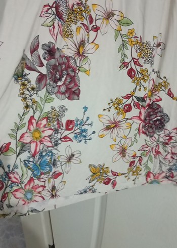 Bohem Tarzı Beyaz Uzun Elbise - Görsel 2