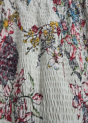 Bohem Tarzı Beyaz Uzun Elbise - Görsel 4