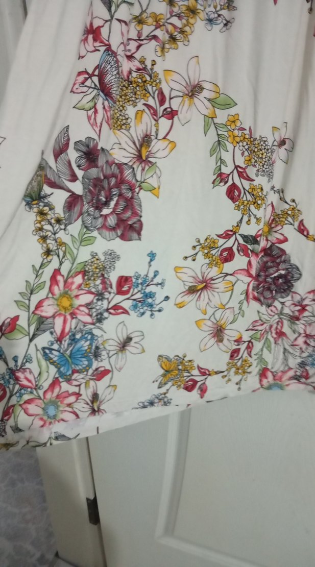 Bohem Tarzı Beyaz Uzun Elbise - Görsel 2