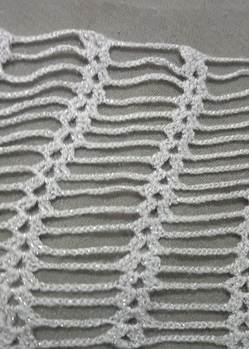 Dantel Detaylı Bohem Kadın Atkı - Görsel 3