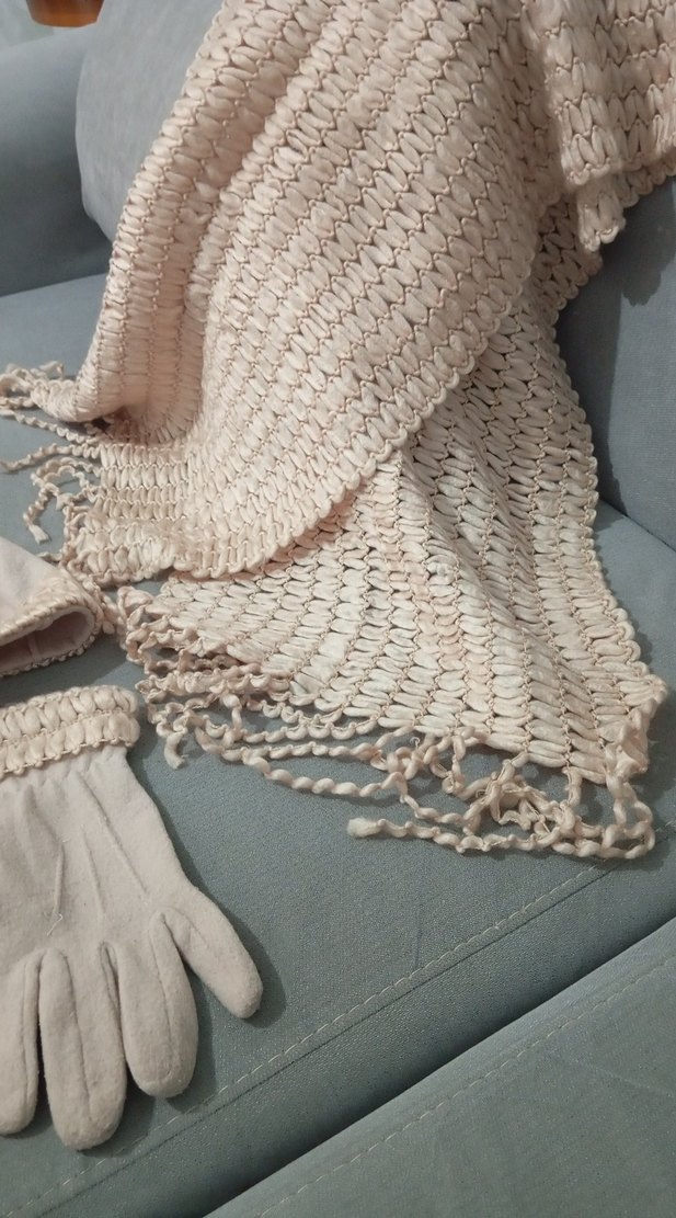 Kız Çocukları İçin eldiven bere atkıtakımı - Görsel 3