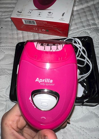 Aprilla AEP-7814 Şarjlı Pembe Epilatör - Görsel 3