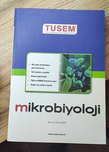 Tusem Mikrobiyoloji Konu Anlatımı