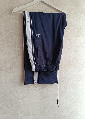 Erkek  Lacivert Rahat Kesim Eşofman Altı - Görsel 3