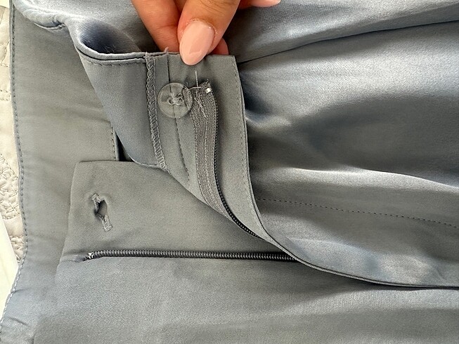 m Beden Zara saten pantolon