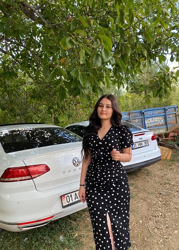 Diğer Puantiyeli elbise