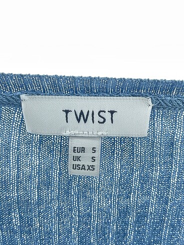 s Beden mavi Renk Twist Kazak / Triko %70 İndirimli.