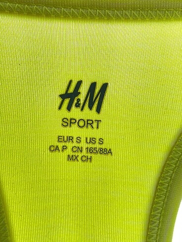 s Beden yeşil Renk H&M T-shirt %70 İndirimli.