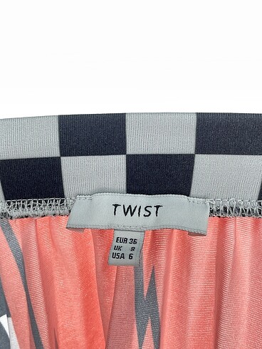 36 Beden çeşitli Renk Twist Midi Etek %70 İndirimli.