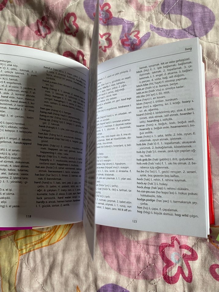 Redhouse İngilizce-Türkçe Cep Sözlüğü - Görsel 3