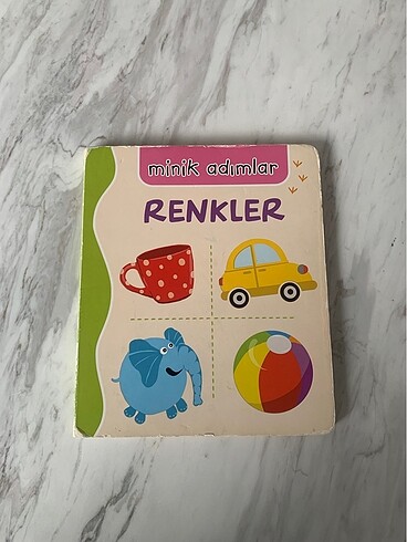 Fisher Price renkleri ve nesneleri öğreten kitap