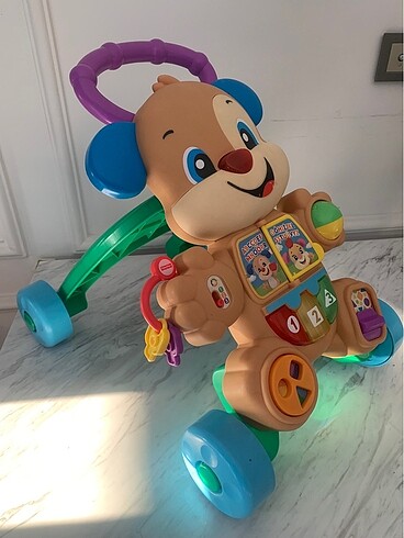 Fisher Price eğitici köpek yürüteç