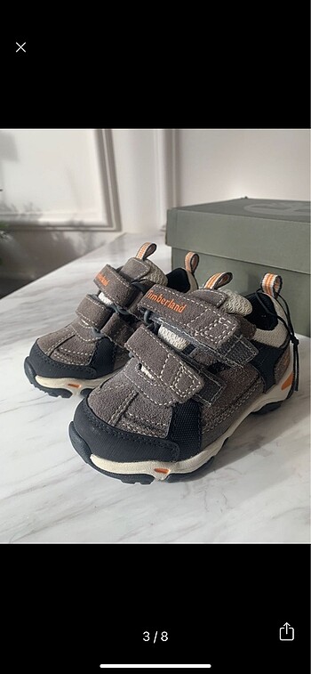 22 Beden Timberland su geçirmez bebek ayakkabısı