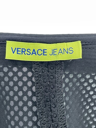 34 Beden siyah Renk Versace Uzun Elbise %70 İndirimli.