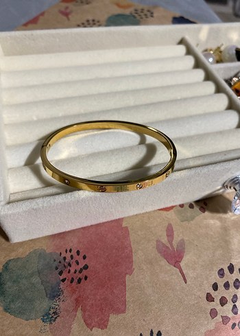 Altın Renkli  Kadın Bileklik - Görsel 3