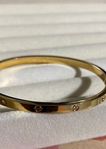Altın Renkli  Kadın Bileklik - Görsel 2
