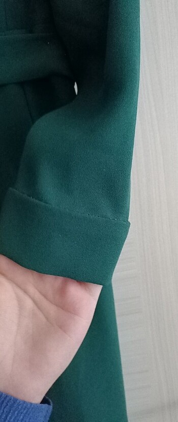 42 Beden yeşil Renk Elbise 