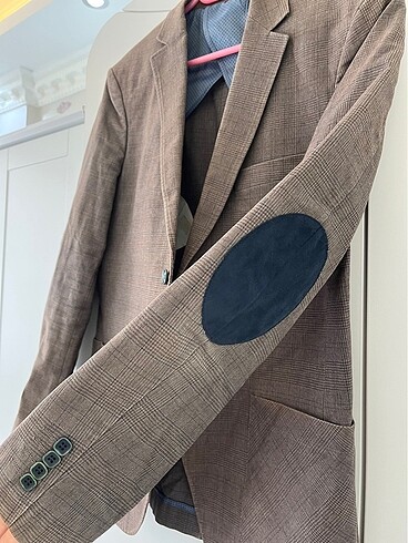 50-6 drop Beden kahverengi Renk Blazer ceket