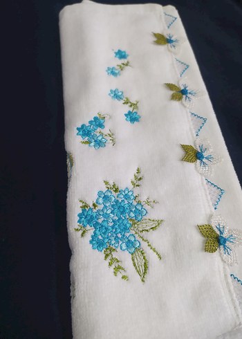 iğne oyası mutfak havlusu - Görsel 2