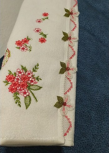 iğne oyası mutfak havlusu - Görsel 2