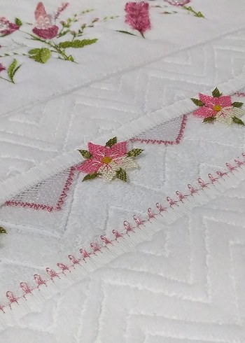 iğne oyası el yüz havlusu - Görsel 3