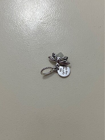  Beden gri Renk Pandora Karanlıkta Parlayan Ateş Böceği Charm