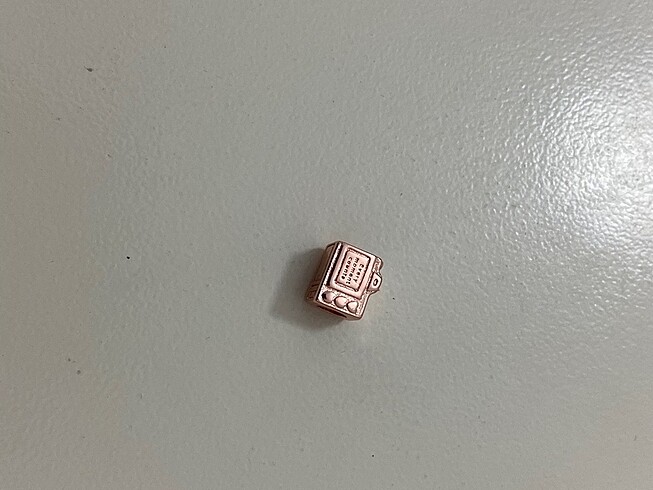  Beden altın Renk Pandora Kamera Charm