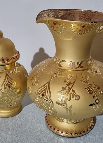 Diğer #dekoratif #cam sürahi ve #karaf