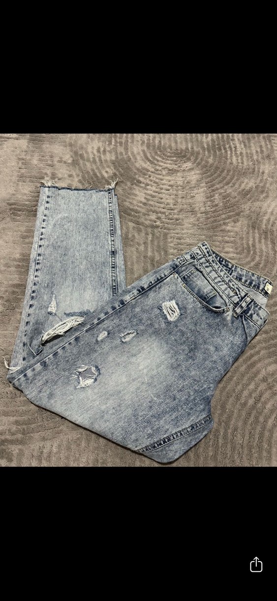 Dilvin yırtık jean - Görsel 5